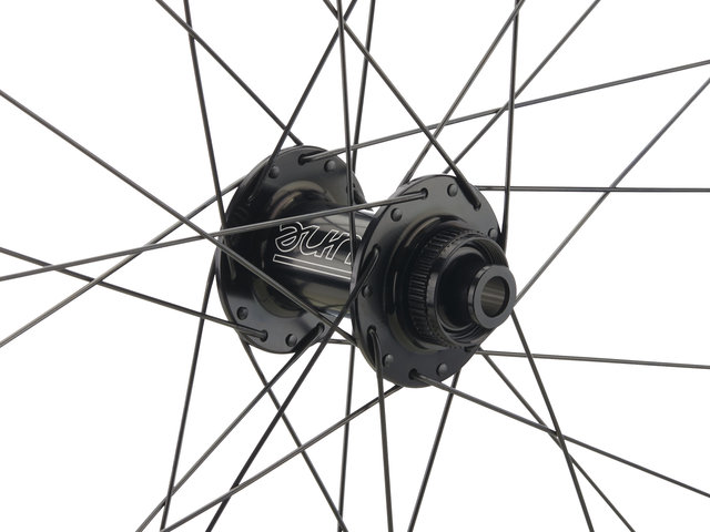 tune Juego de ruedas Crosser Carbon Endurance Disc Center Lock 28" - negro/142 mm/100 mm/28"/SRAM XDR/100 mm/SRAM XDR/100 mm/142 mm