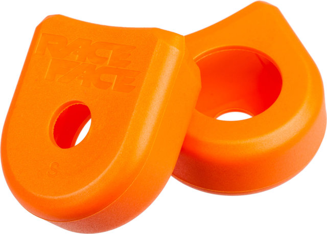 Race Face Crank Boots Kurbelschutz Small - orange Race Face Crank Boots Kurbelschutz Small - orange