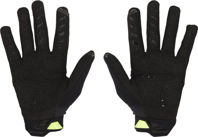 100% Airmatic Full Finger Gloves - black-charcoal | M