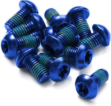 REVERSE Components Befestigungsschrauben Stahl für Bremsscheiben - blue