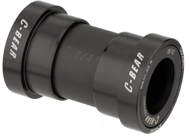 C-BEAR BB30 SRAM DUB Race Bottom Bracket, 42 x 68 mm - black/BB30