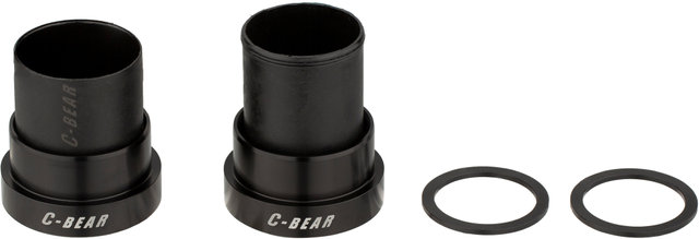 C-BEAR BB30 SRAM DUB Race Bottom Bracket, 42 x 68 mm - black/BB30