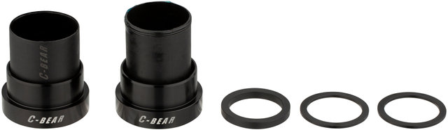 C-BEAR BB30 SRAM DUB MTB / Cyclocross Bottom Bracket, 42 x 68/73 mm - black/BB30