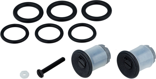 tune Grips and Bar End Plugs Set - black-black/130 mm