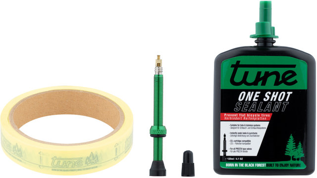 tune Tubeless Kit Road - poison green/20 mm / 60 mm