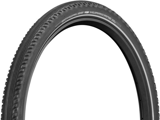 Schwalbe Cubierta de alambre Hurricane Performance ADDIX RaceGuard 29" - negro-reflejante/29x2,25