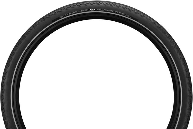 Schwalbe Cubierta de alambre Hurricane Performance ADDIX RaceGuard 29" - negro-reflejante/29x2,25