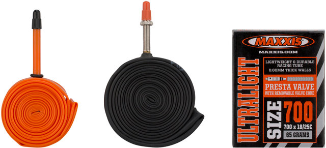 Tubo-S-Road-700C Schlauch 28" - orange/18/28-622 SV 42 mm