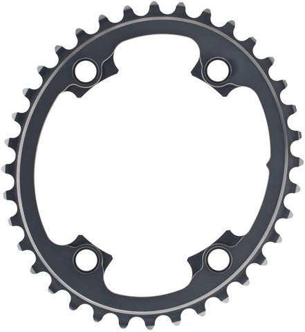 absoluteBLACK Oval Road Silver Series 110/4 Chainring for Shimano Dura-Ace 9000 - grey/36 tooth