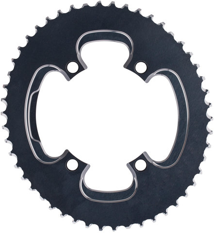 absoluteBLACK Oval Road Silver Series 110/4 Chainring for Shimano Dura-Ace 9000 - grey/50 tooth