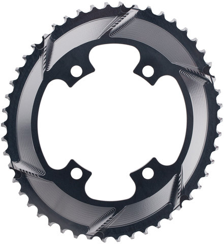 absoluteBLACK Oval Road Silver Series 110/4 Chainring for Shimano Dura-Ace 9000 - grey/50 tooth