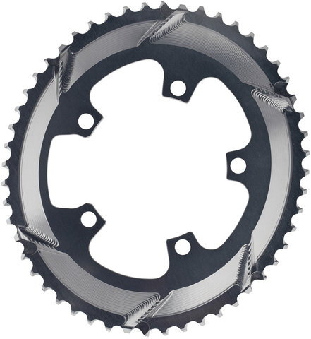 absoluteBLACK Oval Road Silver Series Chainring for 110/5 BCD - grey/52 tooth