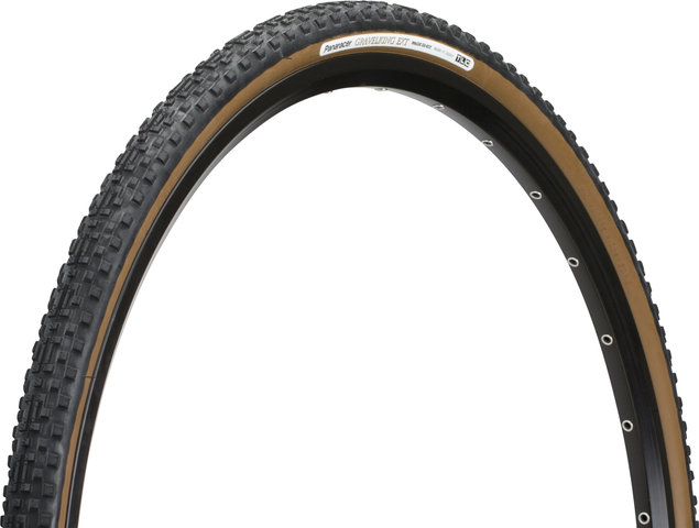 Panaracer Cubierta plegable GravelKing EXT TLC 28" - black-brown/33-622 (700x33C)