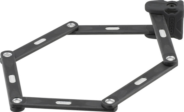 ABUS Bordo 6000 SH TwinSet Folding Lock w/ SH Keyed-Alike Bracket - black/90 cm