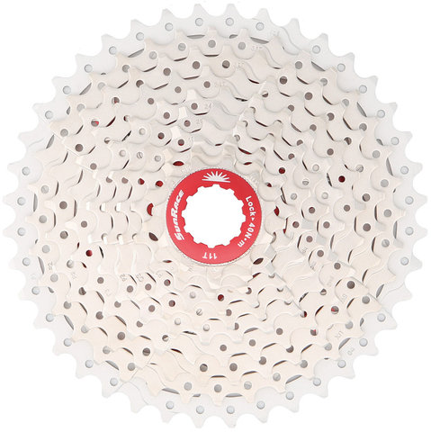 SunRace CSMX3 10-speed Cassette - metallic silver/11-40