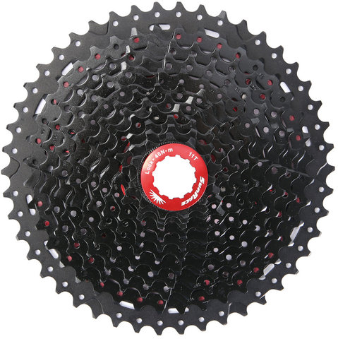 SunRace Cassette CSMX8 11 vitesses - black chrome/11-46