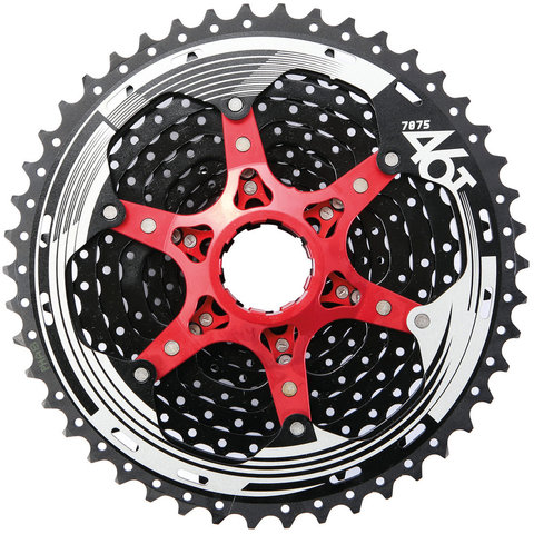 SunRace CSMX8 11-speed Cassette - black chrome/11-46