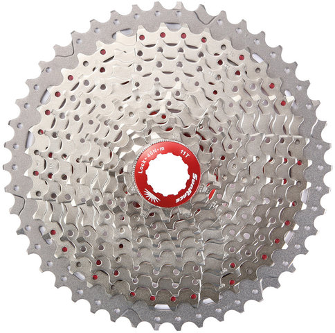 SunRace CSMX8 11-speed Cassette - metallic silver/11-46