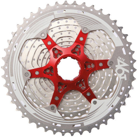 SunRace CSMX8 11-speed Cassette - metallic silver/11-46