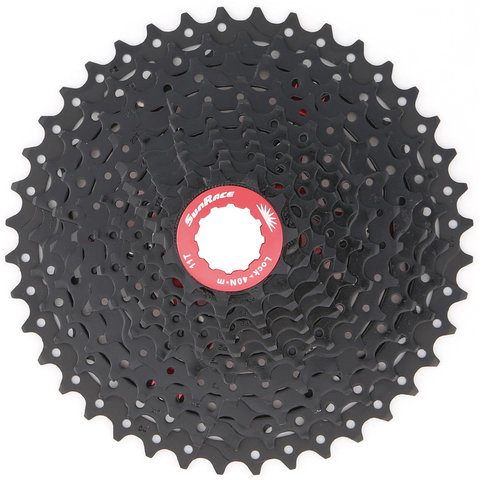 SunRace Cassette CSMX8 de 11 velocidades - black chrome/11-40