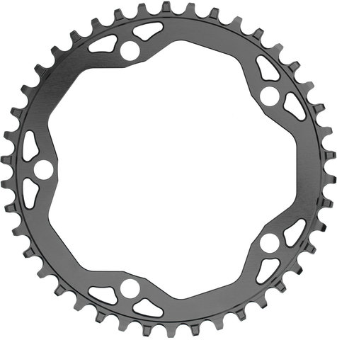 absoluteBLACK Round CX Chainring for 130 BCD - black/42 tooth