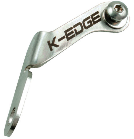 K-EDGE Attache pour Numéro de Course - silver/universal