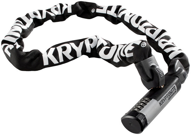 Kryptolok 912 Combo Integrated Chain Lock - black-silver/120 cm
