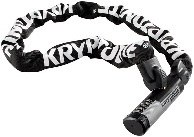 Kryptonite Candado de cadena Kryptolok 912 Combo Integrated Chain - negro-plata/120 cm