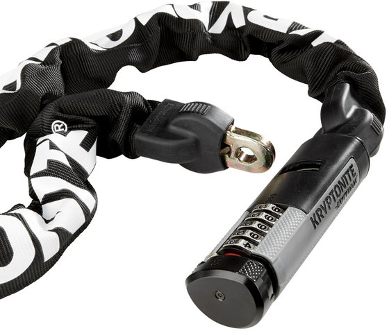 Kryptonite Chaîne Antivol Kryptolok 912 Combo Integrated Chain - noir-argenté/120 cm