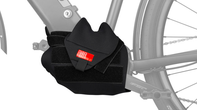 Protección de transporte E-Bike Motor Cover Premium - negro/universal