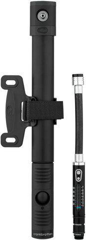 crankbrothers Klic HV Mini-pump w/ Gauge - midnight/universal