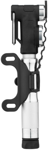 crankbrothers Sterling Minipumpe mit Manometer - silver/universal