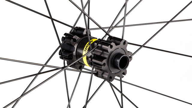 Mavic Juego de ruedas Crossride FTS-X Disc 6 agujeros 29" - negro/29" set (RD 15x100 + RT 10x135) Shimano