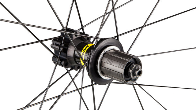 Mavic Crossride FTS-X Disc 6-Loch 29" Laufradsatz - schwarz/29" Satz (VR 15x100 + HR 10x135) Shimano