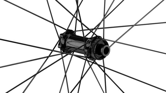 Black Inc Juego de ruedas Sixty All-Road Disc Center Lock Carbon 28" - black/28" set (RD 12x100 + RT 12x142) Shimano