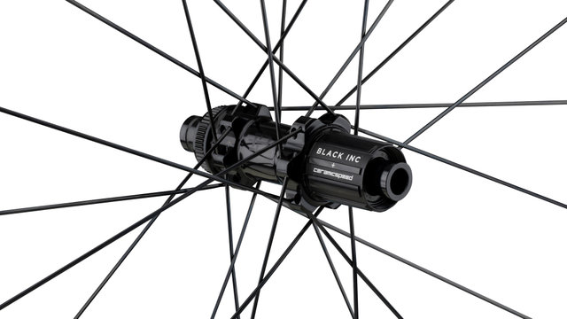 Black Inc Juego de ruedas Sixty All-Road Disc Center Lock Carbon 28" - black/28" set (RD 12x100 + RT 12x142) Shimano