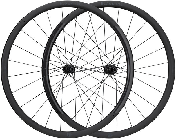 Black Inc Juego de ruedas Thirty All-Road Disc Center Lock Carbon 28" - black/28" set (RD 12x100 + RT 12x142) Shimano