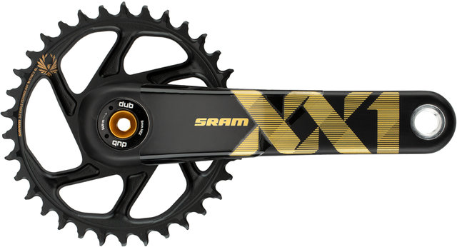 XX1 Eagle Boost Direct Mount DUB 12-speed Crankset - gold/175.0 mm 34 tooth