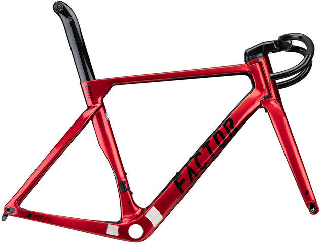 Factor ONE Disc Carbon Rahmenkit - crimson/54 cm