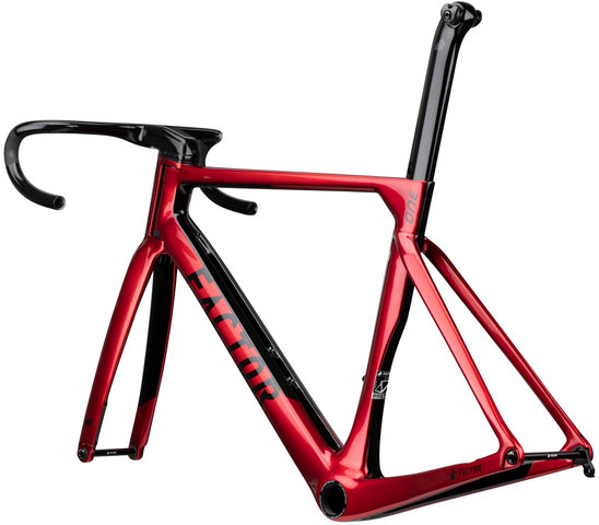 Factor Kit de cuadro de carbono ONE Disc - crimson/54 cm