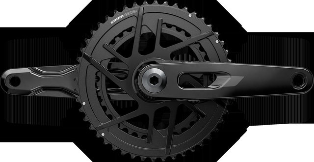 SRAM Rival E1 DUB DM 2x12-fach Kurbelgarnitur - black/172,5 mm 35-48