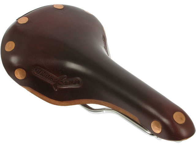 Brooks Swift Titanium Saddle HoneyJP