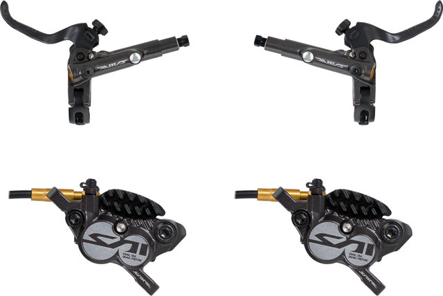 Shimano Saint v+h Set Scheibenbremse BR-M820 J-Kit - schwarz/Set/links/rechts (seitenspezifisch)