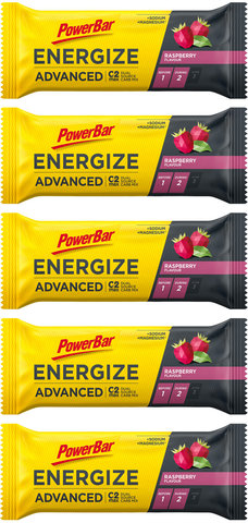 Barrita Energize Advanced - 5 unidades - raspberry/275 g