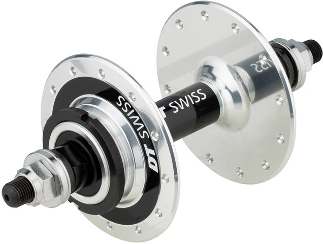 DT Swiss 370 Track Rear Hub - silver-black/10 x 120 mm / 24 hole