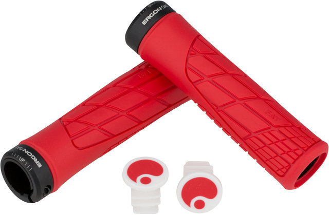 Ergon GA2 Fat Handlebar Grips - risky red/universal