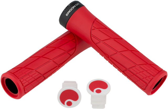 Ergon GA2 Grips - risky red/universal