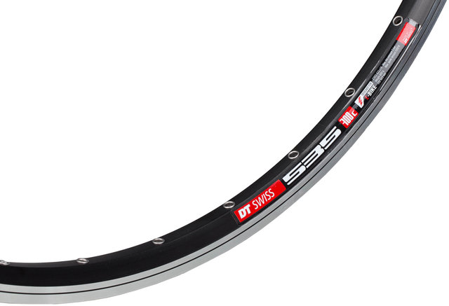 DT Swiss 535 Road Felge - schwarz/28" / 32 Loch