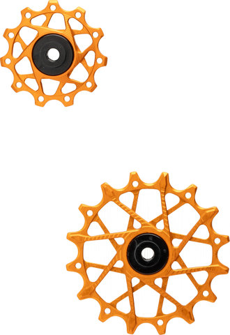 Garbaruk Schaltröllchen-Set 11 + 16 Zähne für Shimano 11-fach - orange