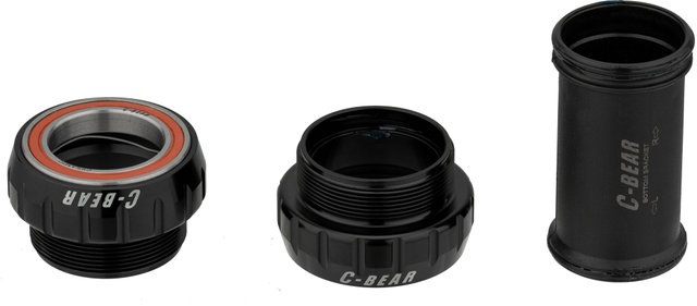 C-BEAR BSA Campagnolo Ultra Torque Cyclocross Bottom Bracket - black/BSA